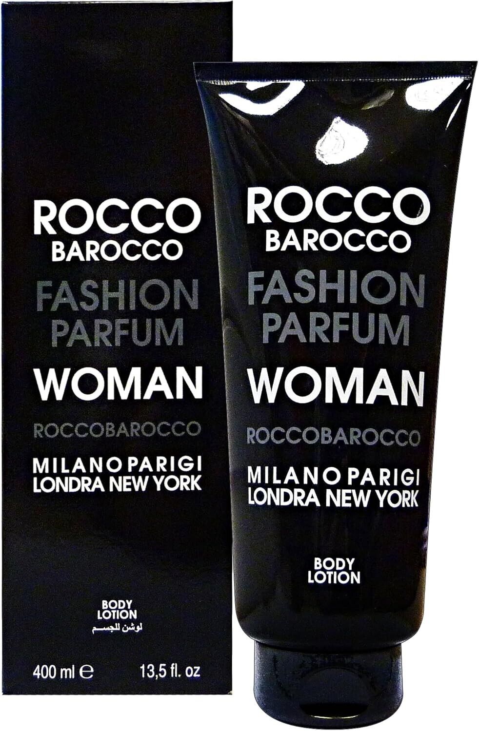 Roccobarocco Jeans Donna Crema Corpo 400 ml