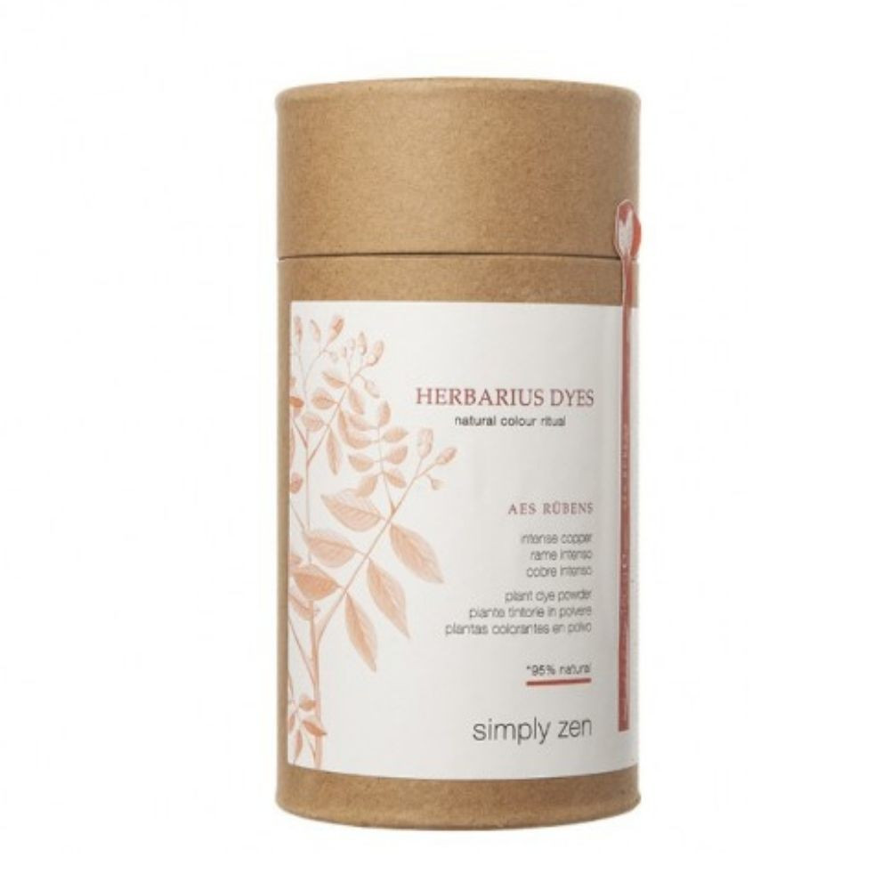 SIMPLY ZEN - HERBARIUS DYES 95% NATURAL AES RUBENS (160g) Pianta tintoria in pol
