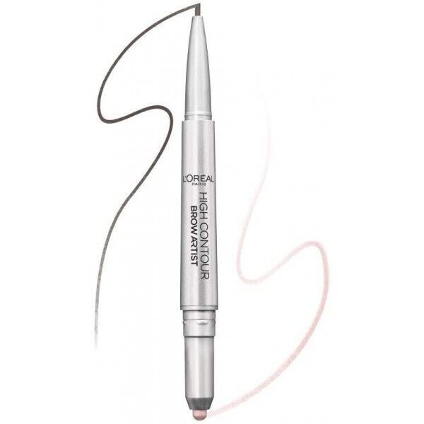 L Oreal Occhi Sopracciglia Artist Matita Duo Hight Contorno 107 Cool Bruna 24H