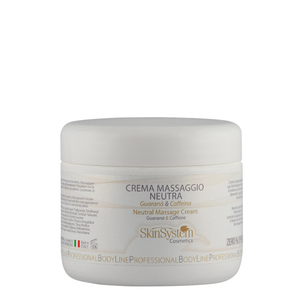 SkinSystem Neutral Massage Cream 500ml - crema massaggio neutra