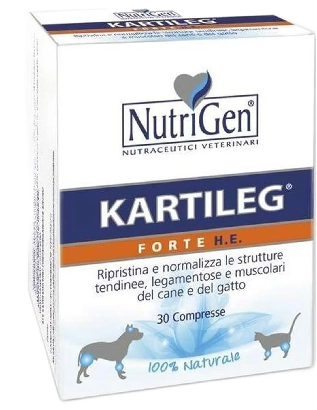 Kartileg forte he 30 compresse 1000 mg Nutrigen