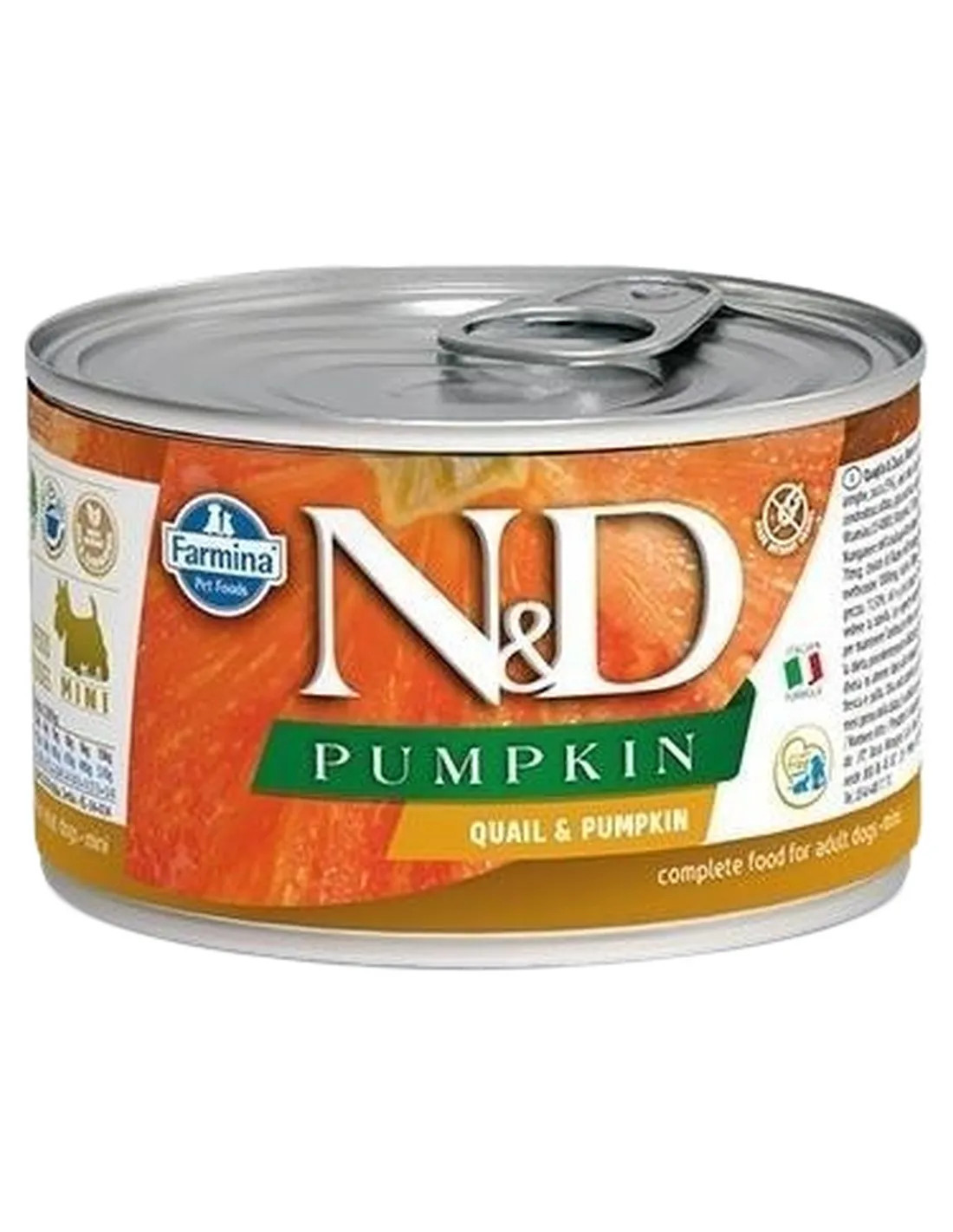 Farmina ned pumpkin adult mini quaglia e zucca 140 gr