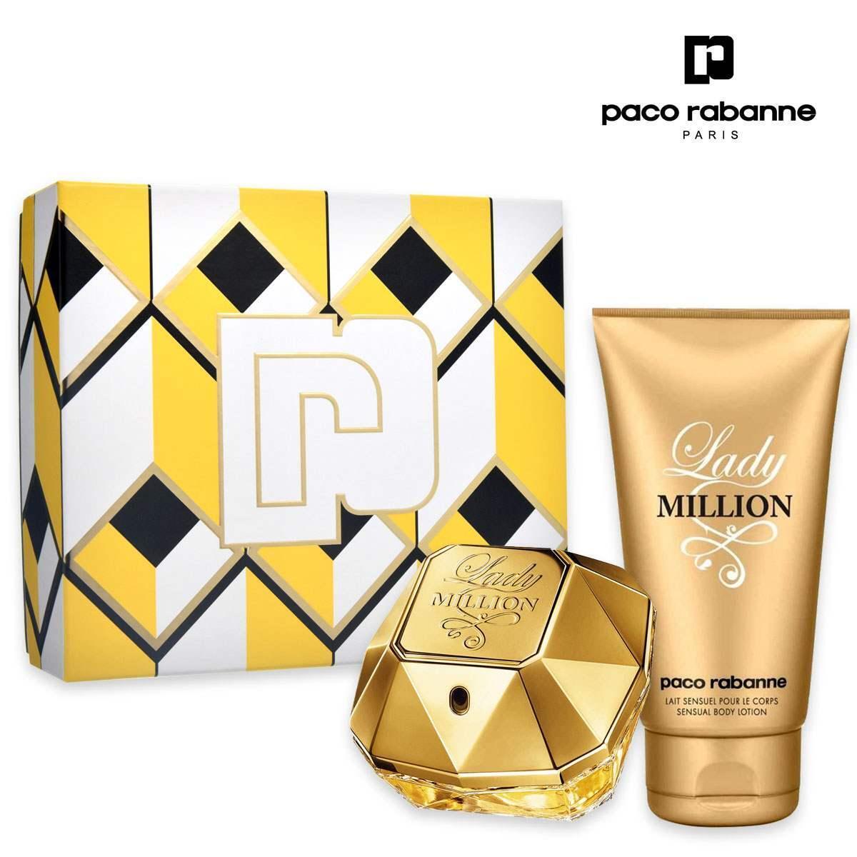 PACO RABANNE LADY MILLION COFANETTO/GIFT SET EDP 50ml+LOZIONE CORPO 75ml