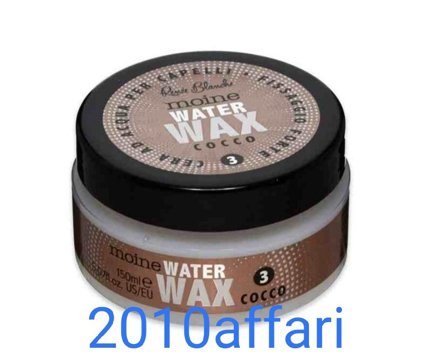Renee Blanche Moine Water Wax  Cocco 150 ml Cera Capelli Forte