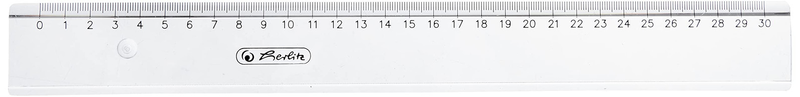 Herlitz 30 cm Plastic Ruler Ruler 30 cm