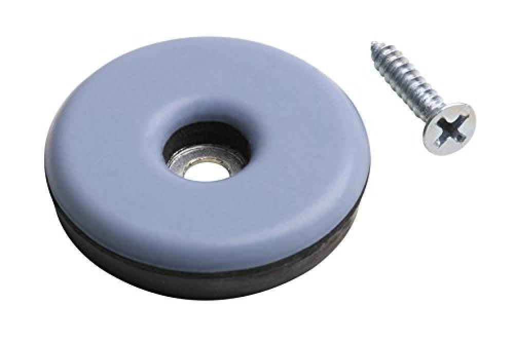 Maestro easy Glider con chiusura a vite, diametro 38 mm, 4-pezzi, di colore grig
