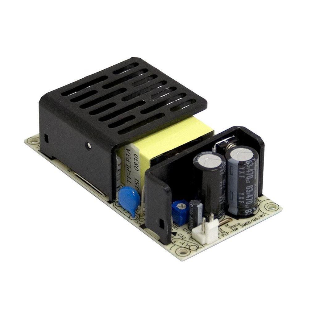 PLP-60-24 Mean Well - Alimentatore LED CV, CC - 60W , 24V 2500mA