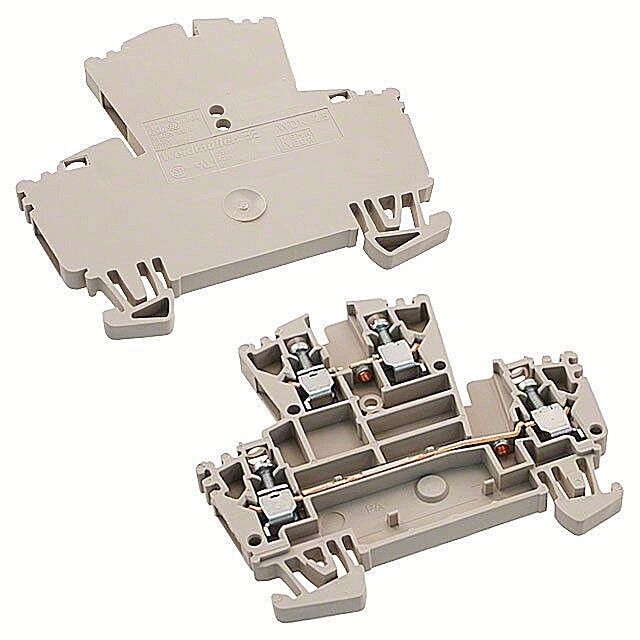 Morsettiera Weidmuller  1021500000  WDK 2.5,  beige