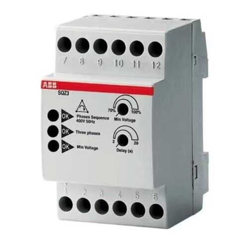 SQZ3 RELE' CONTROLLO SEQUENZA FASI