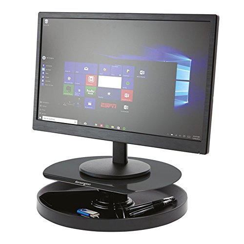 Kensington K52787Ww Supporto per Monitor Spin2, Ergonomico E Regolabile, per Pc,