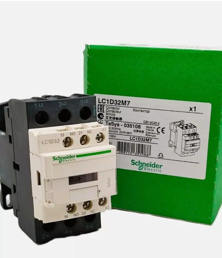 Contattore Schneider Telemecanique LC1D32M7 TeSys 3 poli - AC3 440V 32 A
