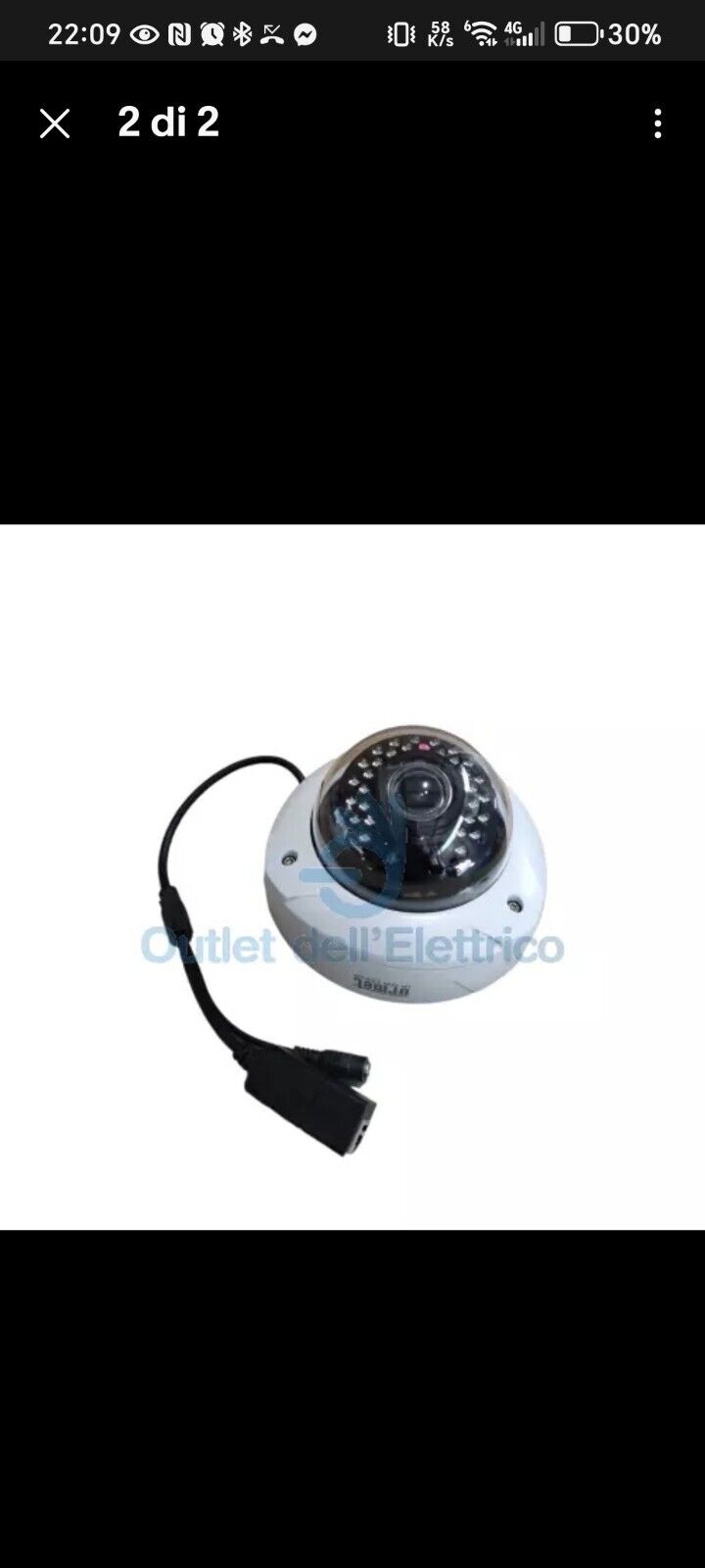 URMET 1093/173M2 VANDALDOM 2.8-12MM-1080P C/LED
