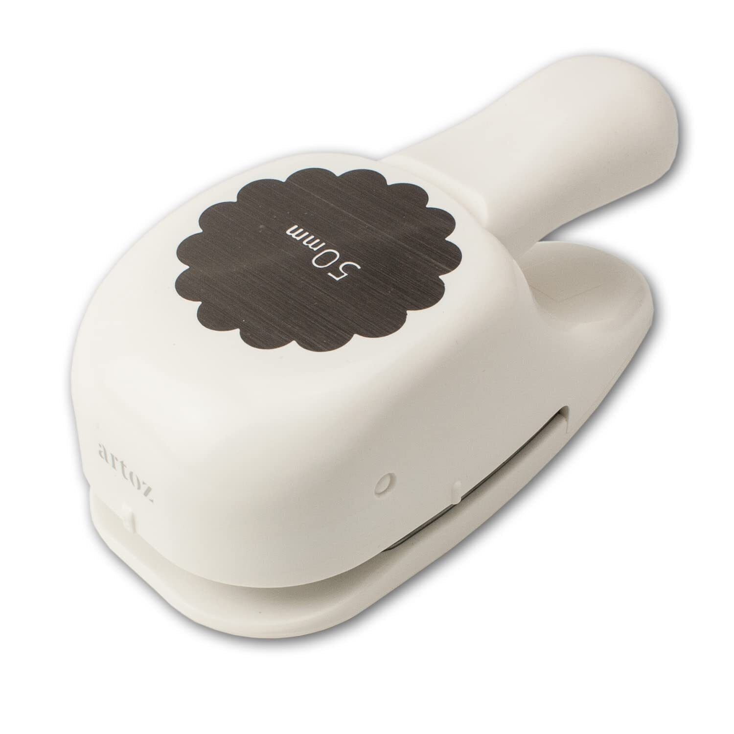 ARTOZ Stanzer - Wave Circle, Flower/Blossom, 5 cm - Paper Punch, Hole Punch, Mot