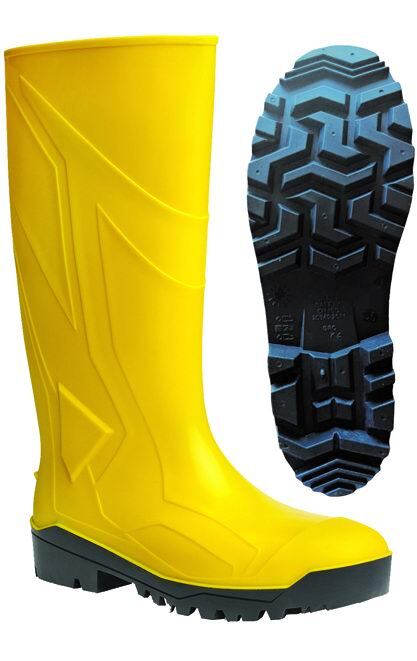 STIVALI SICUREZZA S5 GINOCCHIO GIALLO N. 39