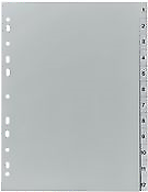 Herlitz Plastic Register numeri A4 31 parti Grey Pay 1-31 pp pp Euro Convert com