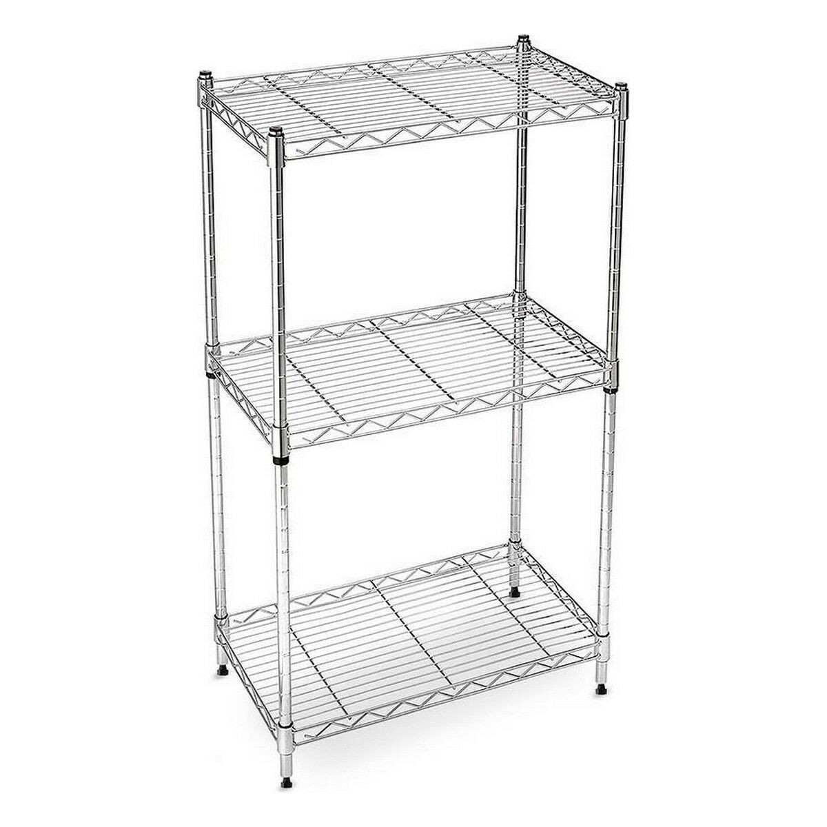 Scaffale Confortime 3 livelli Cromato [60 x 30 x 120 cm]