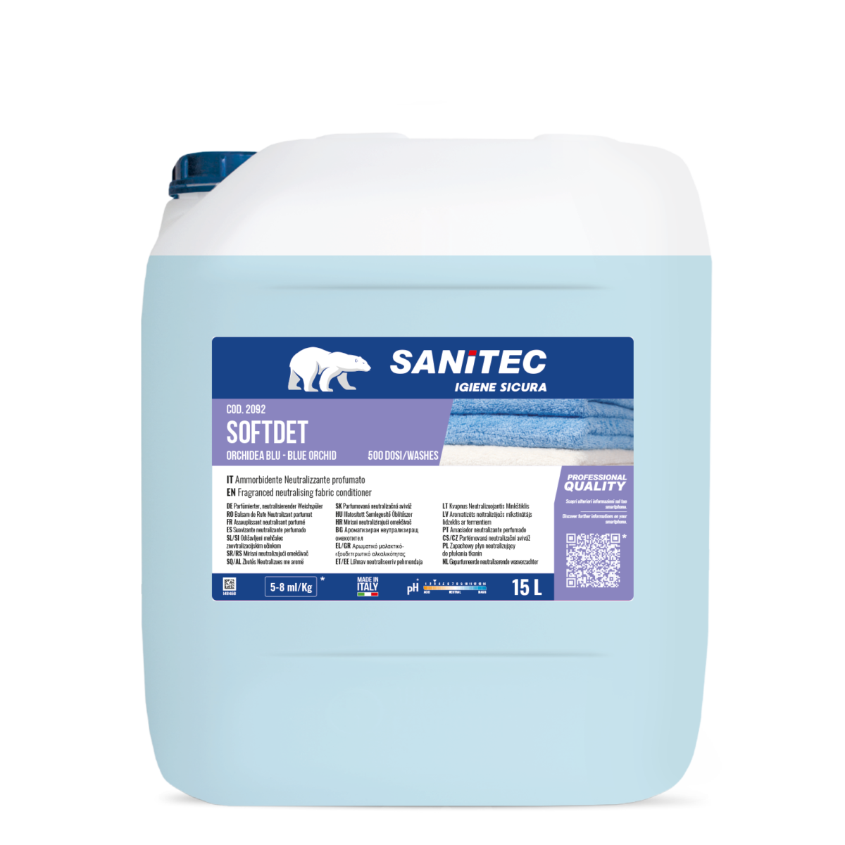 AMMORBIDENTE SOFTDET BLUE ORCHID 15L
