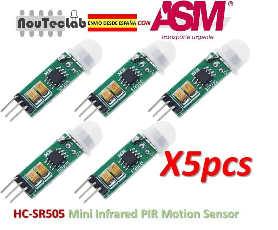 5pcs HC-SR505 Mini Infrarossi Pir Motion Sensore Precise Rivelatore SR505