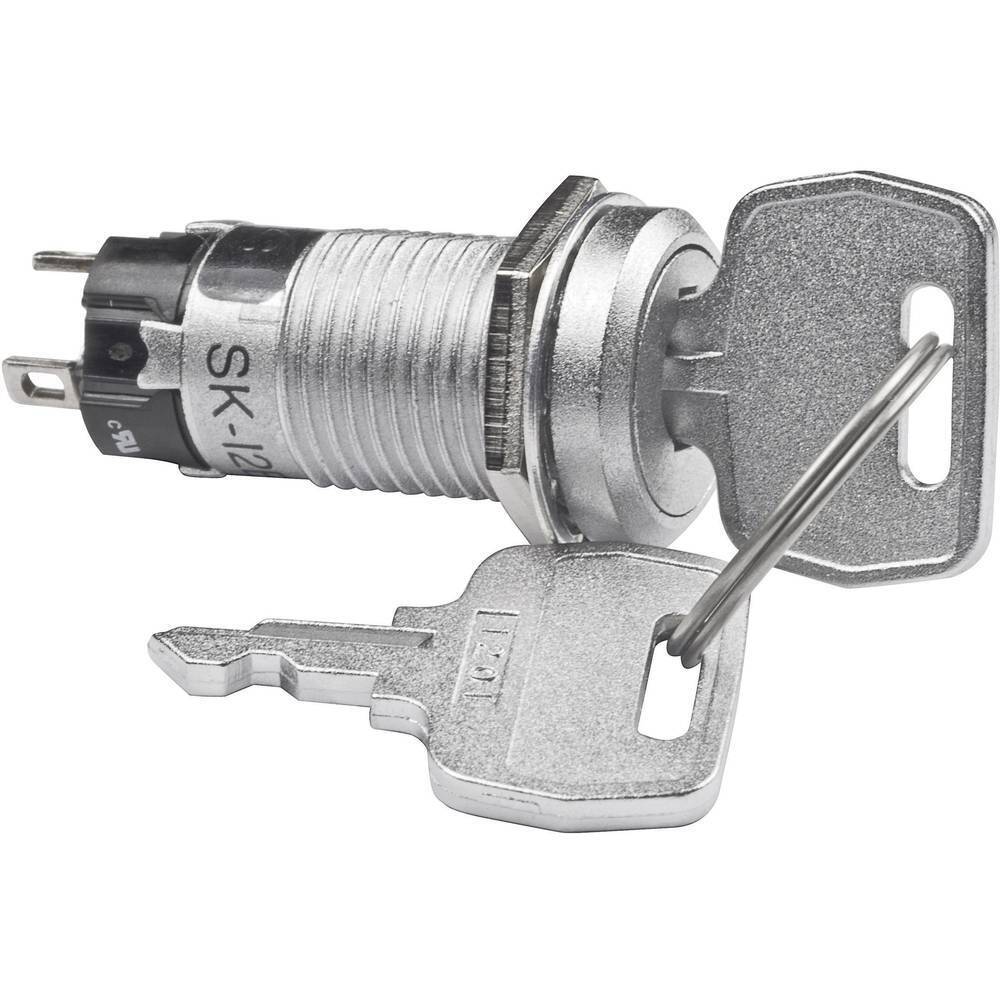 NKK Switches SK12BAW01 SK12BAW01 Interruttore a chiave 250 V/AC 1 A 1 x On / On