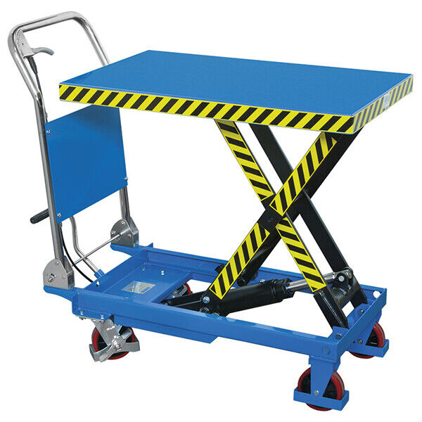 Carrello sollevatore 500 kg pedana regolabile in altezza FERVI 0010
