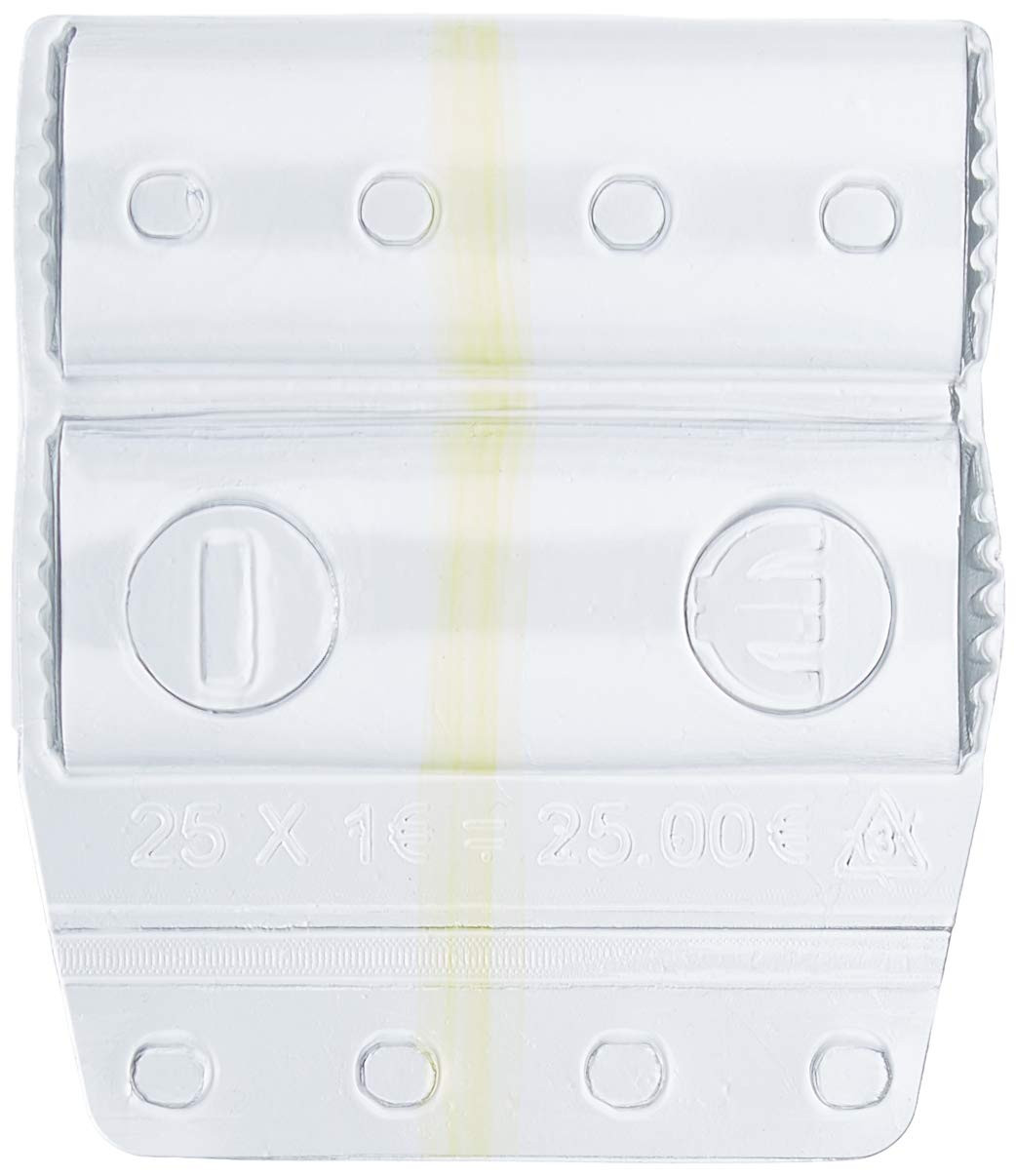 ITERNET sacchetto da 100 blister portamonete 1 euro fascia gialla 1 euro 100