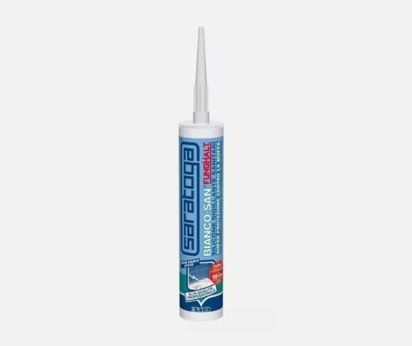 SILICONE Acetico BIANCOSAN BIANCO 310ml - Saratoga 85276002