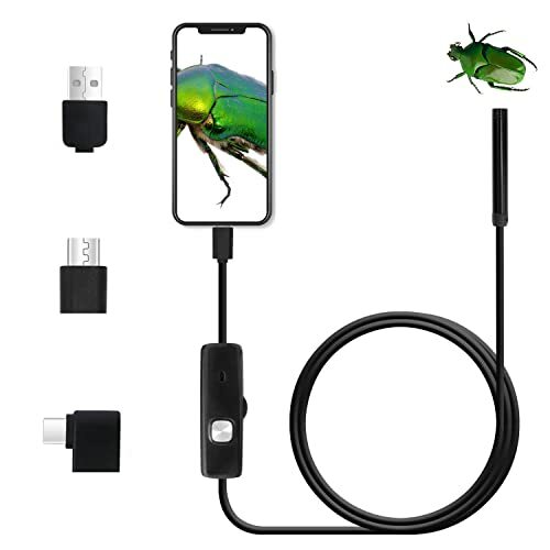 QiCheng&LYS Telecamera di ispezione Wireless,endoscopio WiFi Impermeabile 12