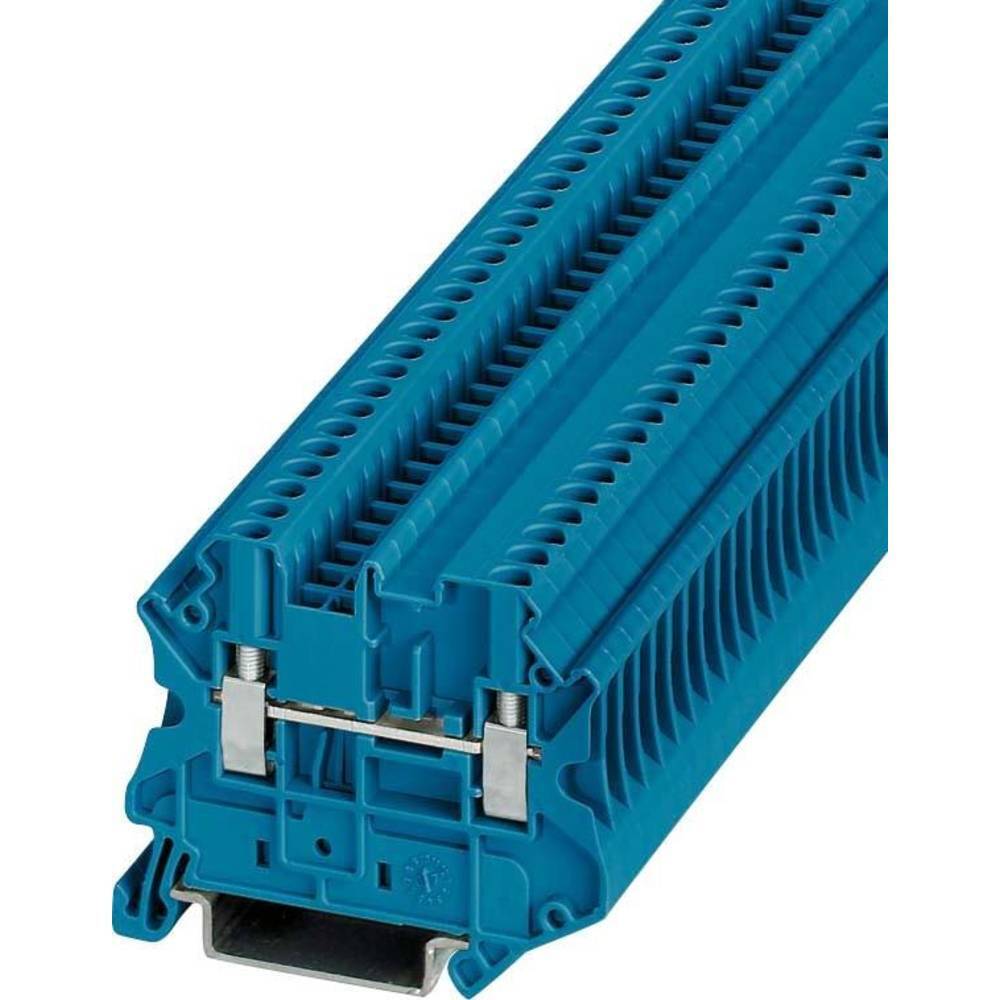 Phoenix Contact 3064108 Morsetto passante 5.2 mm A vite Blu 50 pz.