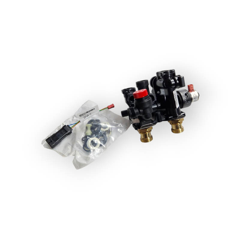 SAUNIER DUVAL 0020037113 VALVOLA DEVIATRICE TRE VIE DI RICAMBIO PER CALDAIA