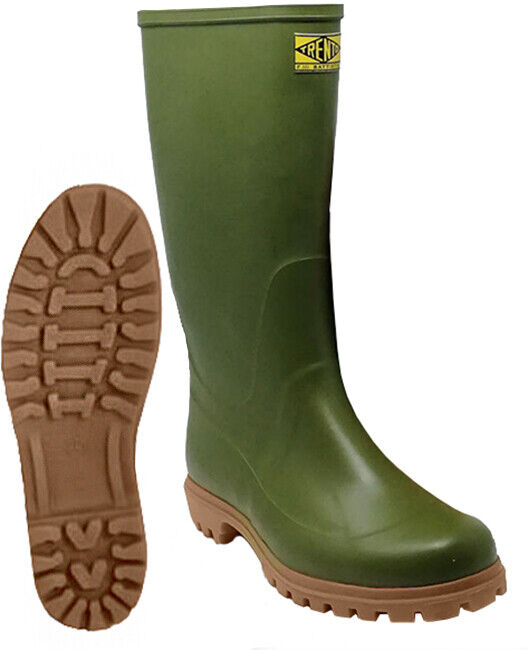 STIVALI GOMMA TRENTO GINOCCHIO VERDE 45