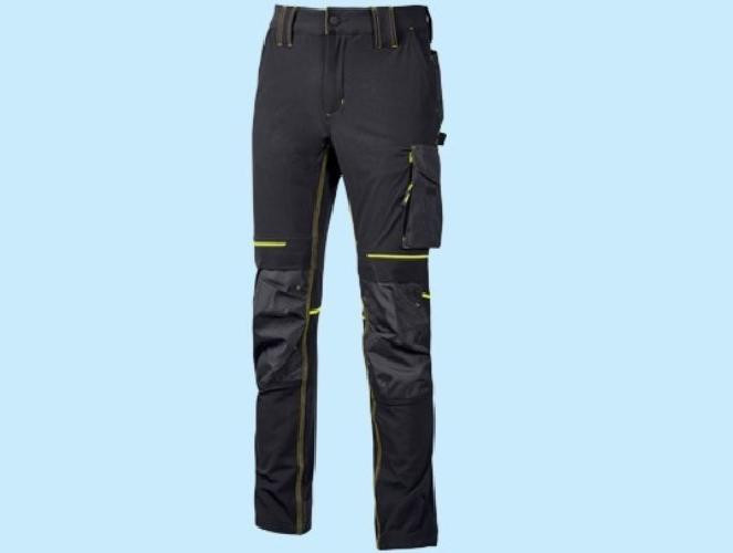 PANTALONI DA LAVORO U-POWER ATOM BK TG.L