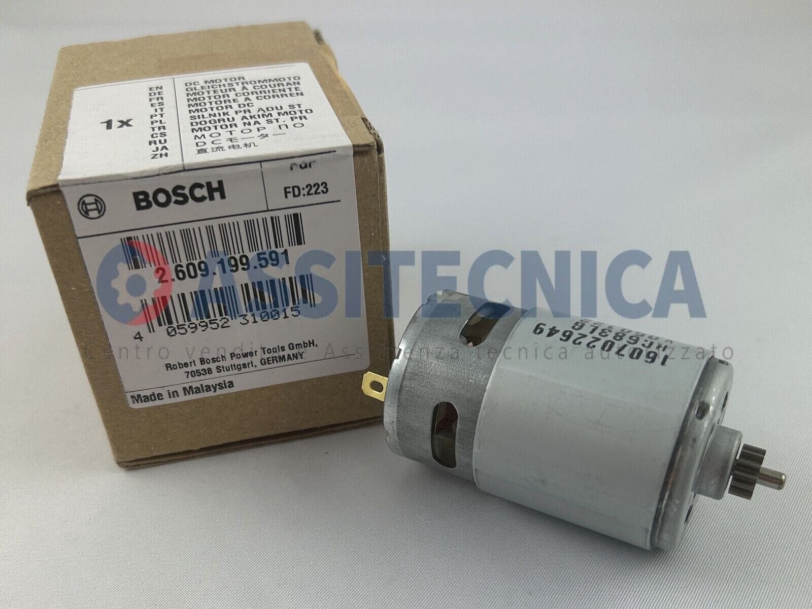 2609199591 Motorino per GSR 14.4-2 LI avvitatore Originale Bosch