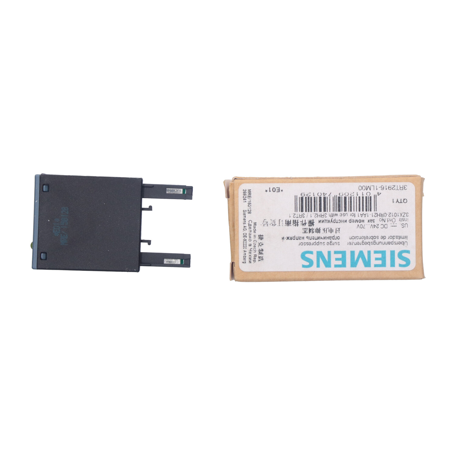 Siemens 3RT2916-1LM00 Surge Suppressor New NFP