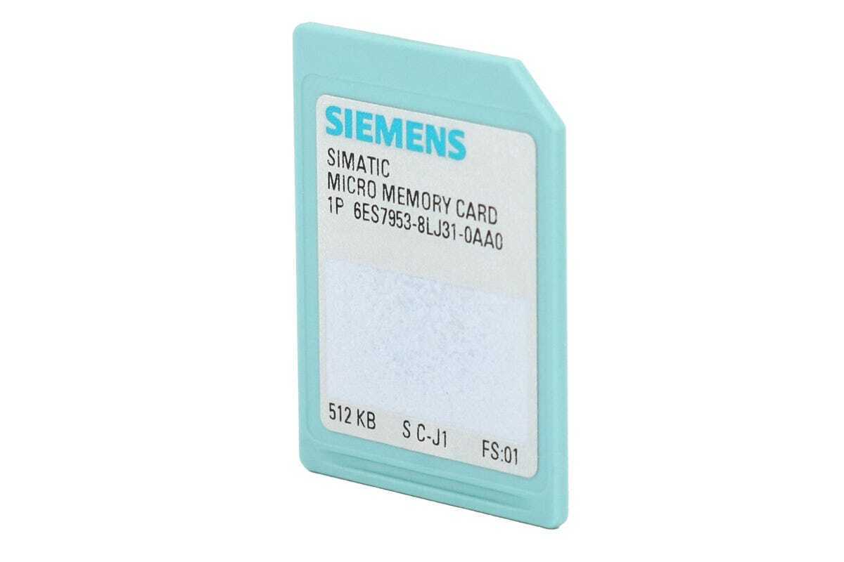 Siemens 6ES7953-8LJ31-0AA0  New factory sealed SIMATIC S7, Micro Memory Card