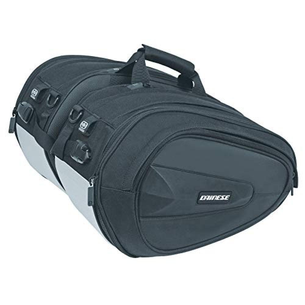 (TG. N) Dainese-D-SADDLE MOTORCYCLE BAG, Stealth-Nero, Taglia N - NUOVO