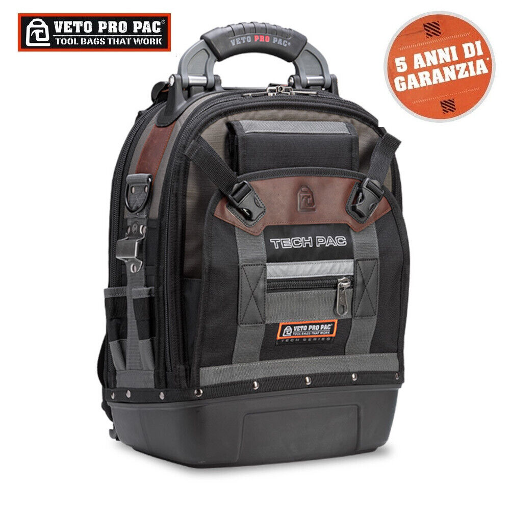 Borsa porta utensili zaino professionale VETO PRO PAC TECH PAC - 46 tasche - AX3