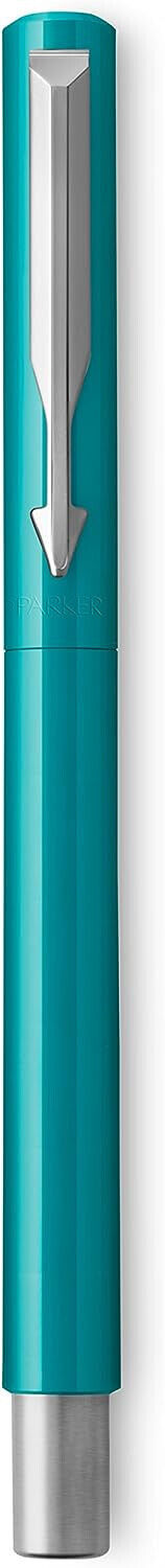 Parker Vector Penna a Sfera Smeraldo Blu Medio Inchiostro Blu
