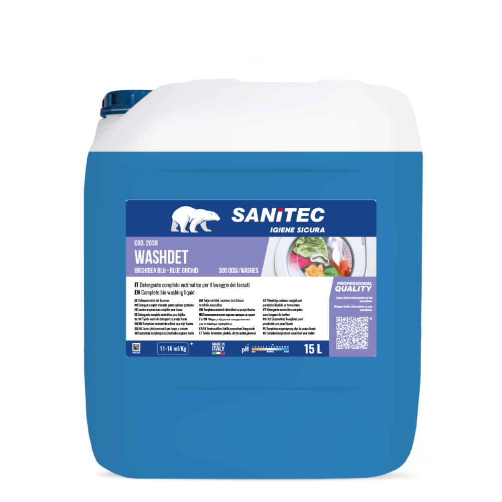 LAVATRICE WASHDET BLUE ORCHID 15L