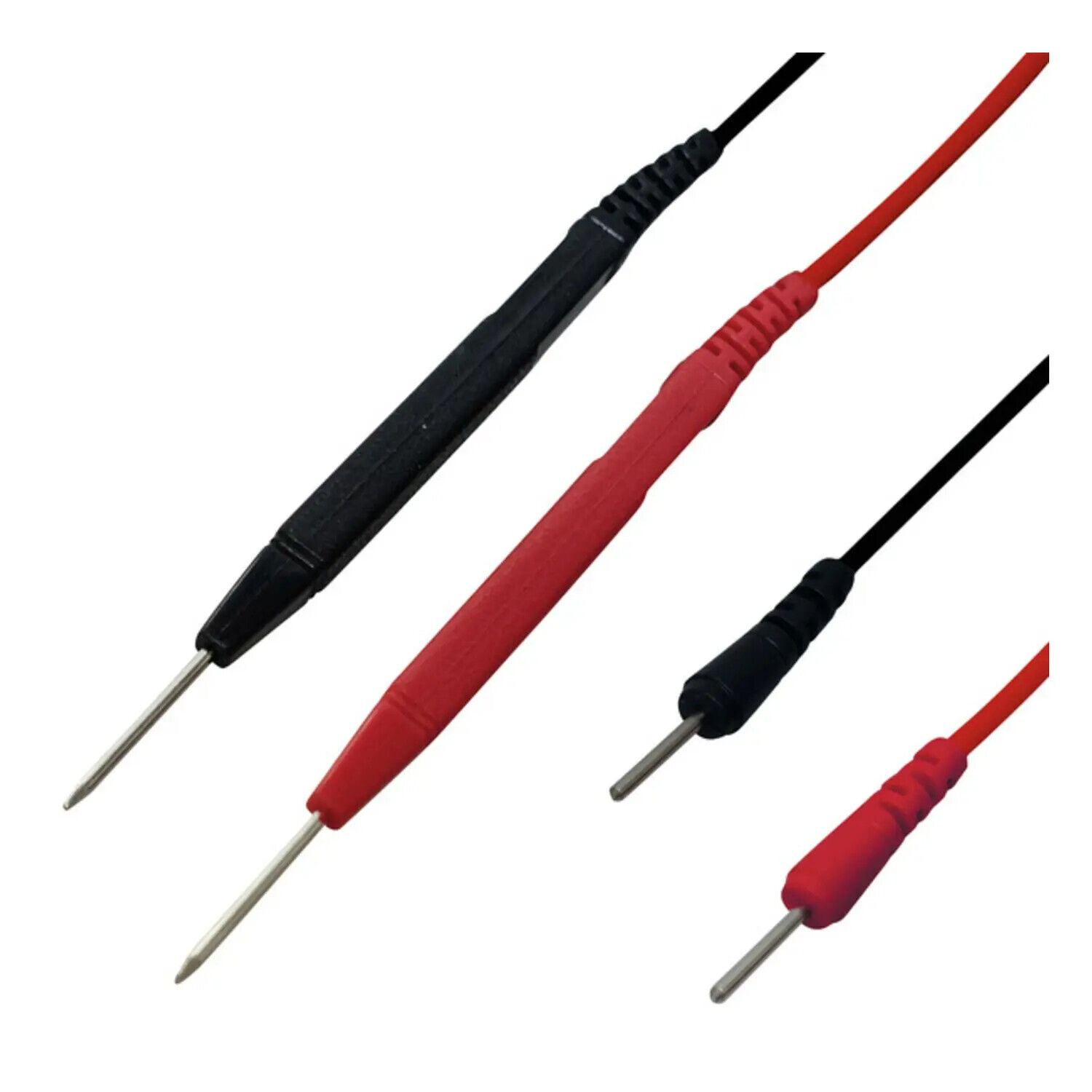coppia di puntali per multimetro tester ice 680r compatibili 0,5 mt