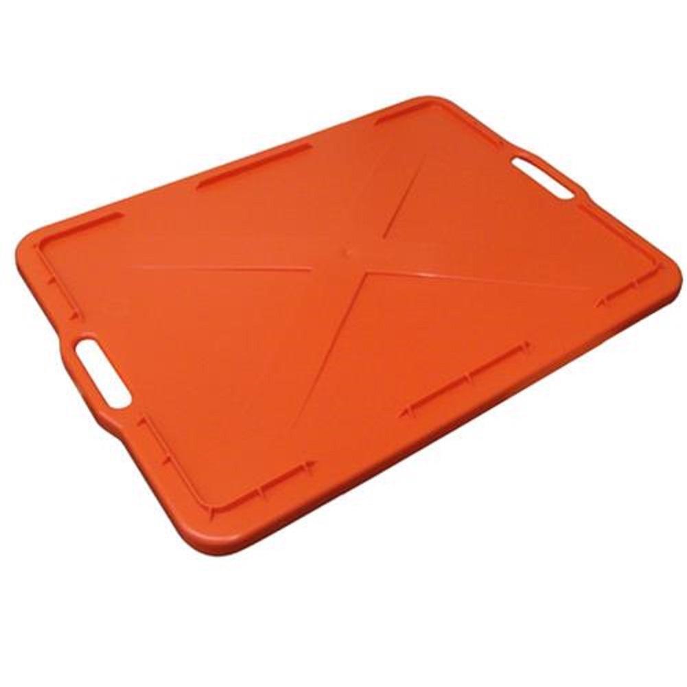 Coperchio rosso per casse SERIE CRSI capacità 50 Lt