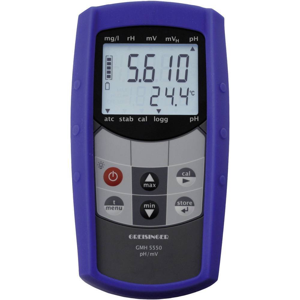 Misuratore combinato Greisinger GMH 5530 pH, Redox (ORP) 2.00 - 16.00 pH