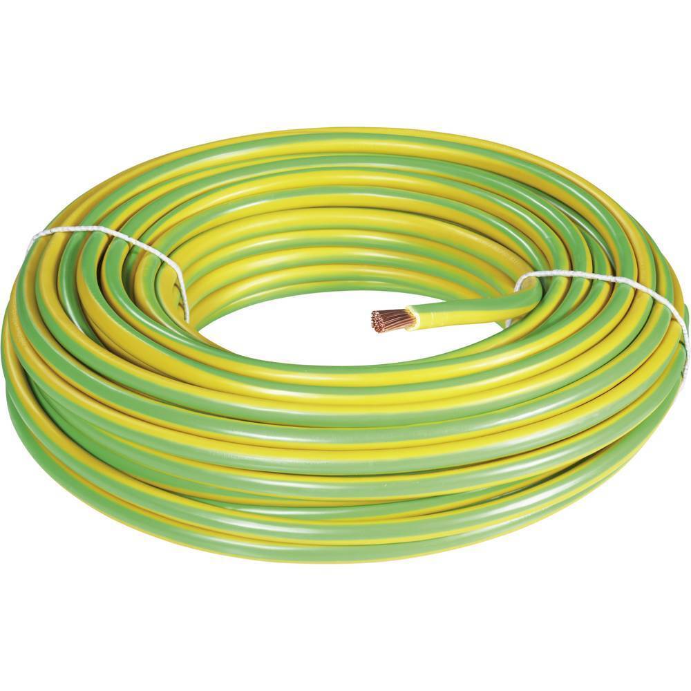 BKL Electronic 1502034/25 Cavo di messa a terra H07V-K 16 mm² Verde, Giallo 25