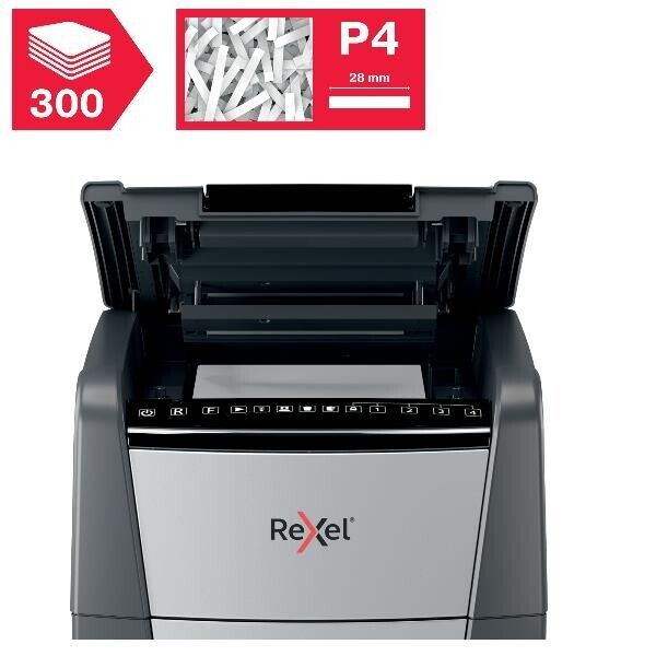 Auto+ 300x Rexel Momentum Distruggi documenti automatico frammenti - 2020300XEU