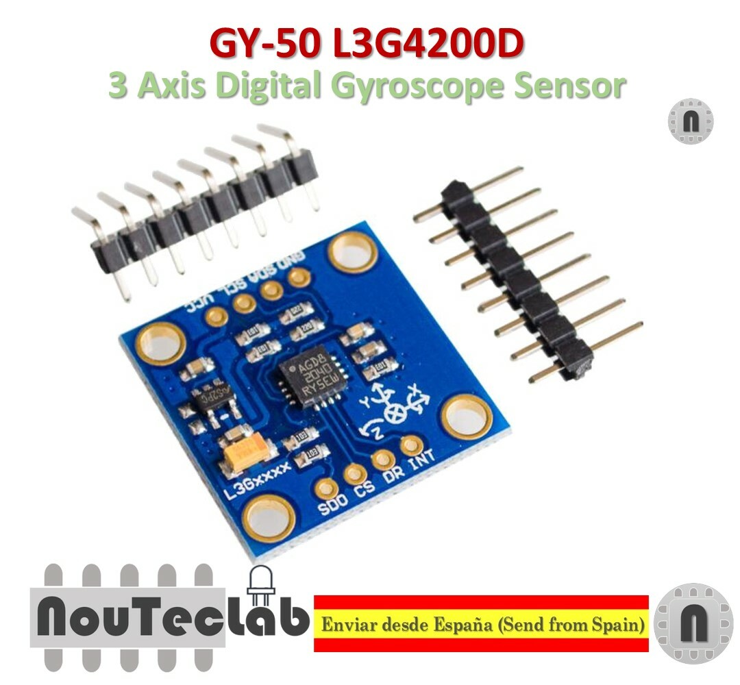 GY-50 L3G4200D 3 Axis Digital Gyroscope Sensor Triple Axis Gyro Angular Velocity