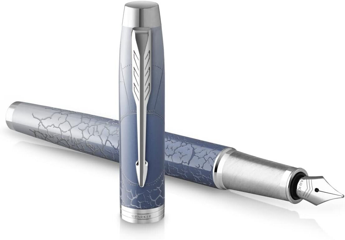 Parker IM Last Frontier POLAR CT Penna A Inchiostro Con Nib Medio