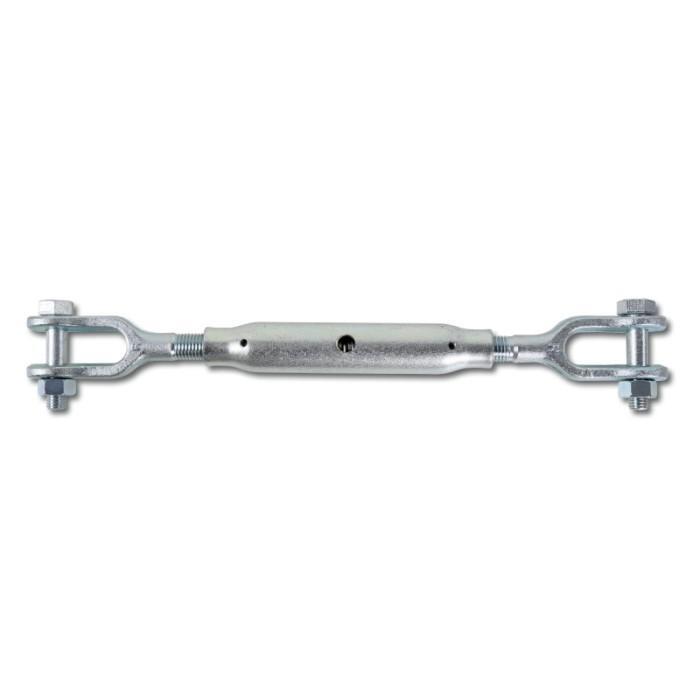 BETA-8009TZ - TENDITORE A 2 FORCELLE CON CANAULA A TUBO ZINCATO M12 - MAX.690KG