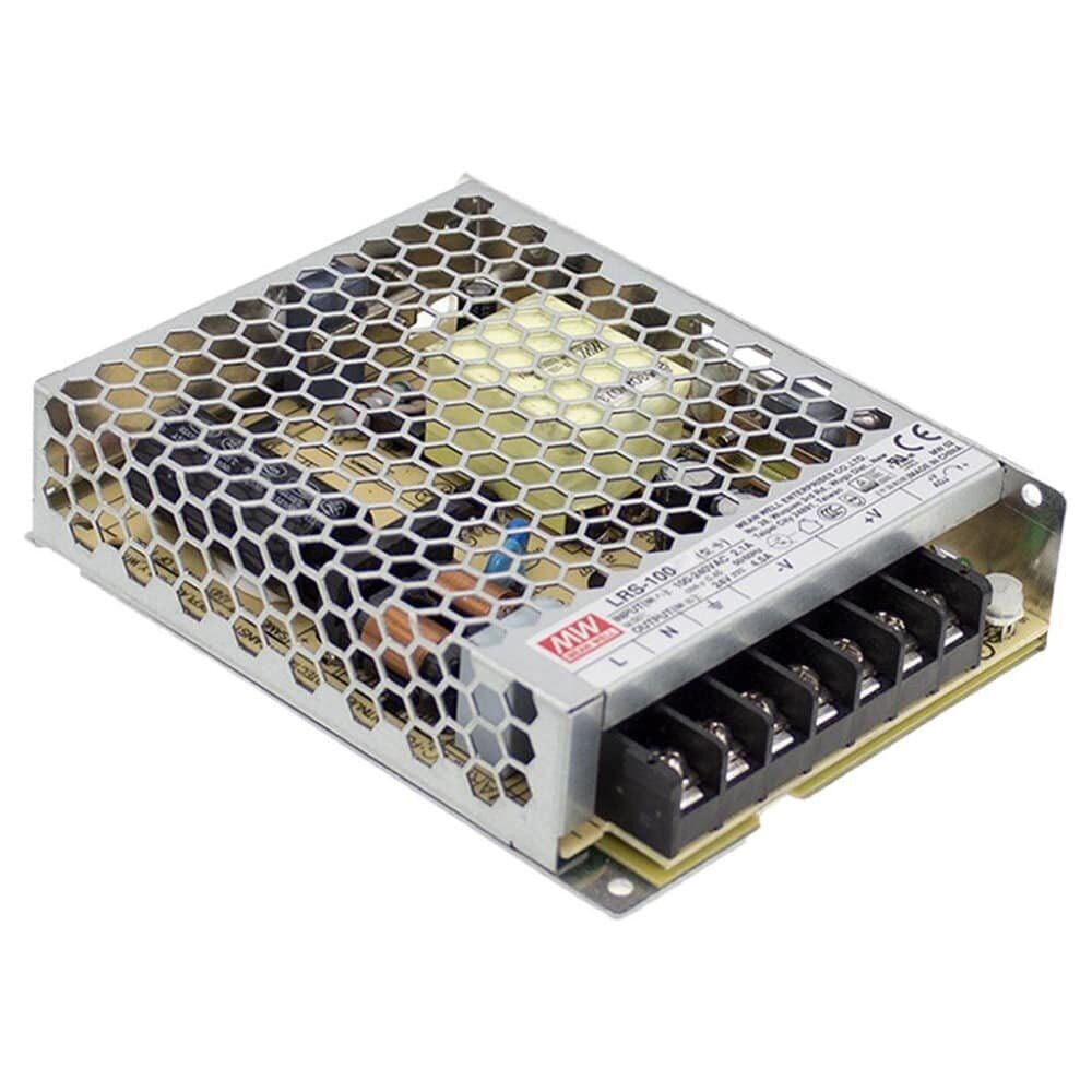LRS-100-48 - Alimentatore Box Metallo Mean Well - 100W - 48V