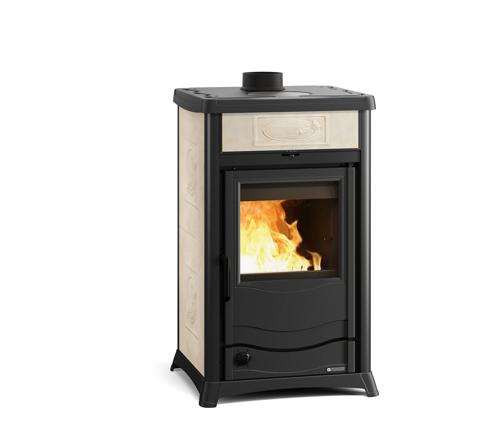 TERMOSTUFA LEGNA 11.1 KW ROSSELLA PLUS EVO DSA 4.0 PANNA