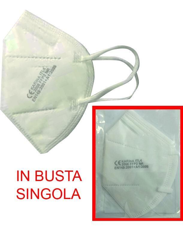 MASCHERINE PROTETTIVE ITALIA ITL4 FFP2 NR  10 PZ
