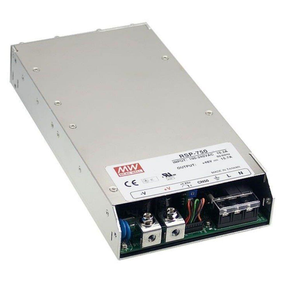 RSP-750-48 - Mean Well - Alimentatore Box Metallo 750W 48V - PFC attivo
